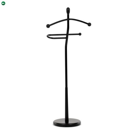 Szobainas fekete színben. Magasság 120 cm, tömör gumifa, súly 5 kg