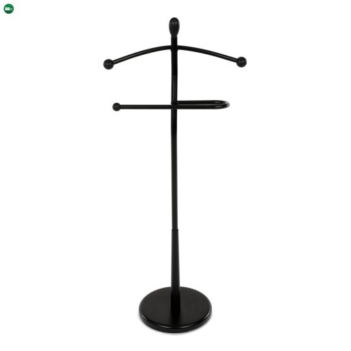Szobainas fekete színben. Magasság 120 cm, tömör gumifa, súly 5 kg
