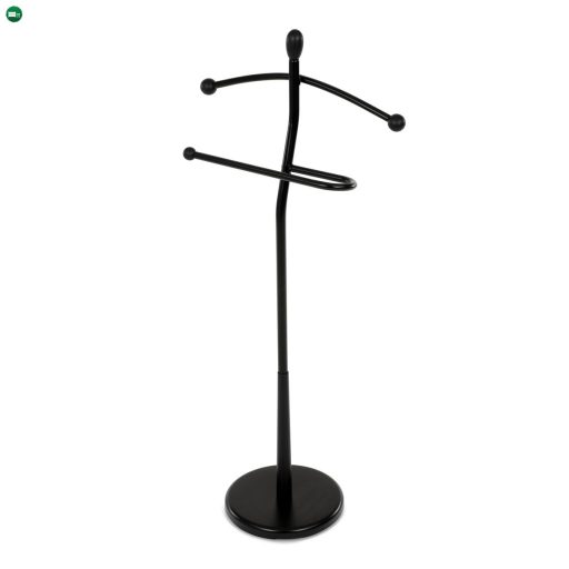 Szobainas fekete színben. Magasság 120 cm, tömör gumifa, súly 5 kg
