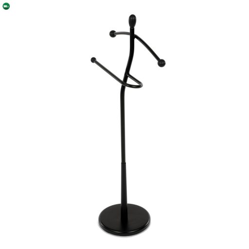 Szobainas fekete színben. Magasság 120 cm, tömör gumifa, súly 5 kg