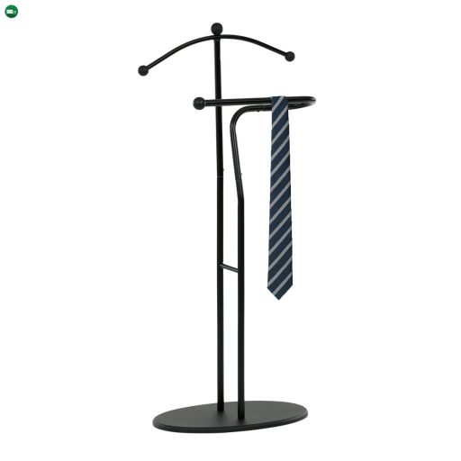 Szobainas fekete színben, magasság 110 cm, tömör kaucsukfa, fekete fém