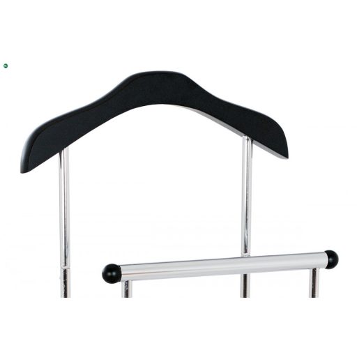 84444 Praktikus Szobainas Matt Fekete Színben, Magasság: 108 cm. Teherbírás: 6 kg.