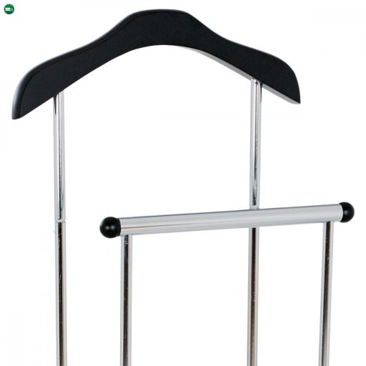 84444 Praktikus Szobainas Matt Fekete Színben, Magasság: 108 cm. Teherbírás: 6 kg.
