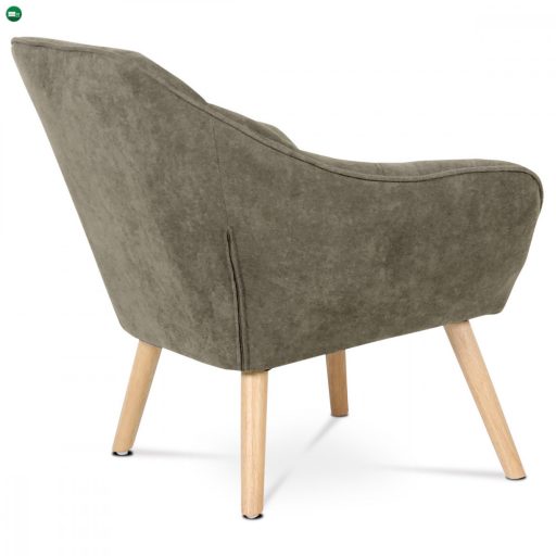 Fotel Elegáns Szarvagomba Színben Ak-321