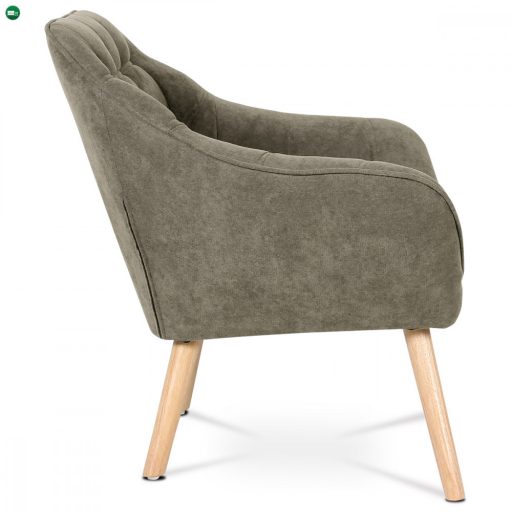 Fotel Elegáns Szarvagomba Színben Ak-321
