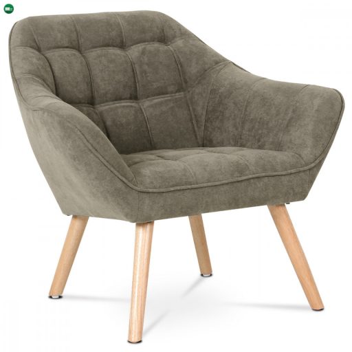Fotel Elegáns Szarvagomba Színben Ak-321