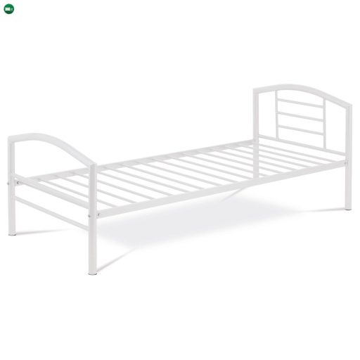 Egyszemélyes Fém Ágykeret Fehér Színben 90x200 cm