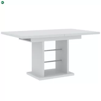 VIRION Étkezőasztal Fehér Színben 150 cm