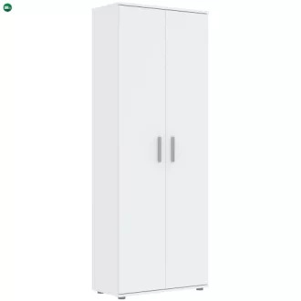 KLARA Polcos Szekrény Fehér Színben 70 cm 2D