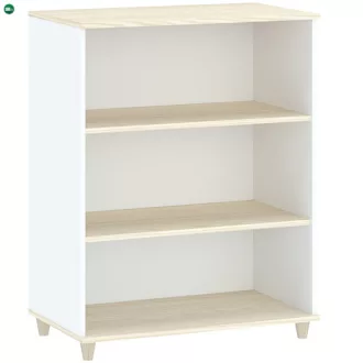Könyvespolc Fehér Színben. GOODY 80 cm.