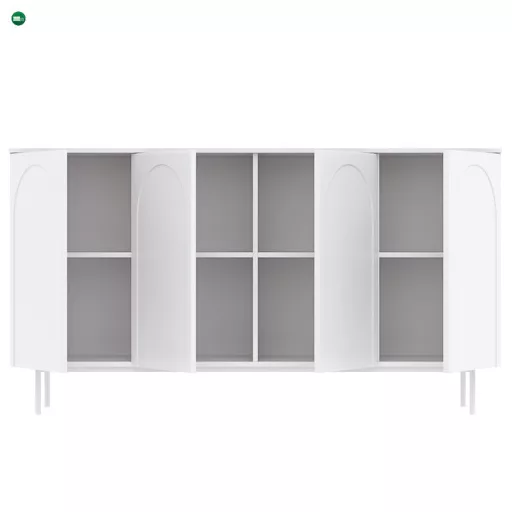 HELA komód fehér színben, 160 cm