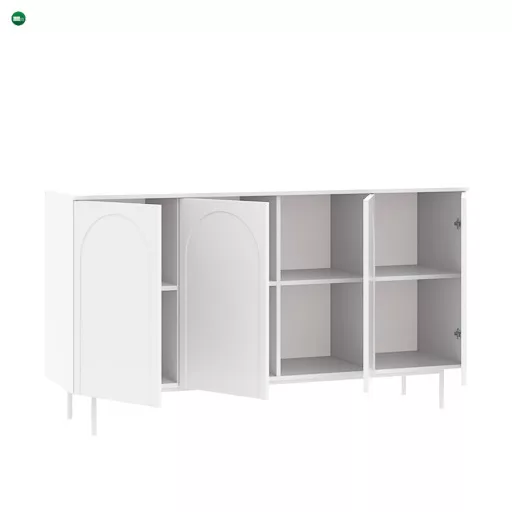 HELA komód fehér színben, 160 cm