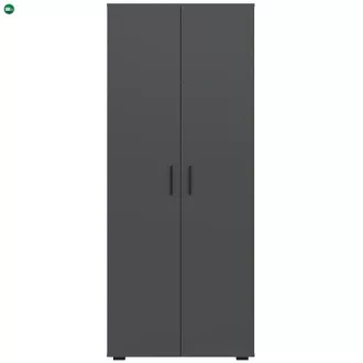 BASIC Ruhásszekrény Antracit Színben 74 cm 2D