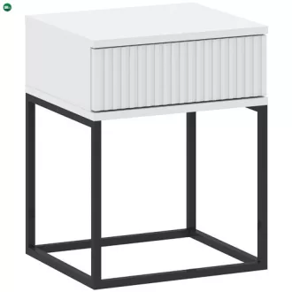 Éjjeliszekrény Fehér Színben CADRO NR1 40 cm PUSH