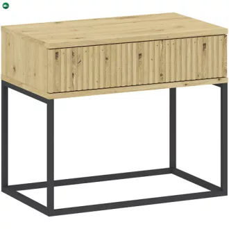 Éjjeliszekrény Tölgy Színben CADRO NR2 60 cm PUSH