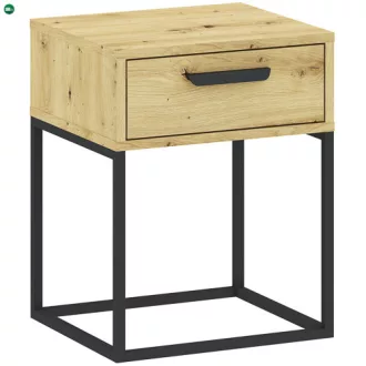 Éjjeliszekrény Tölgy Színben CADRO NR3 40 cm