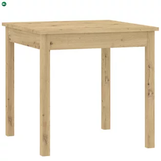 SENDI Étkezőasztal Tölgy Színben 80 cm