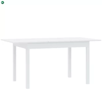 SENDI Étkezőasztal Fehér Színben 120 cm