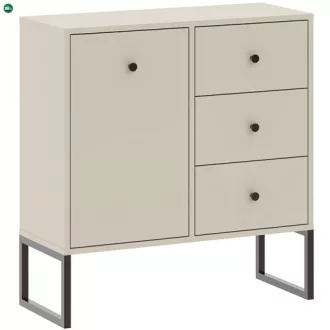 Komód kasmír színben LINEA 77 cm