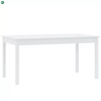 SENDI Étkezőasztal Fehér Színben 160 cm
