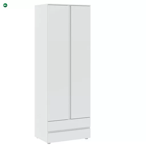 BASIC PLUS Elem Gardróbhoz Fehér Színben 74 cm