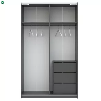 BERNO gardróbszekrény 120 cm – IM5003598ANKS