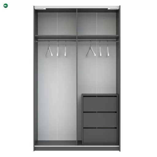 BERNO gardróbszekrény 120 cm – IM5003598ANKS