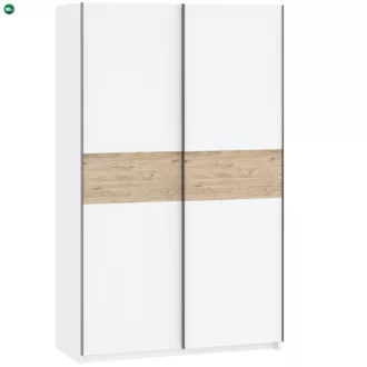 BERNO Gardrób Fehér Színben. 120 cm.