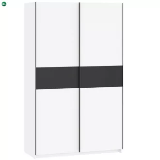 BERNO Gardrób Fehér Színben. 120 cm.