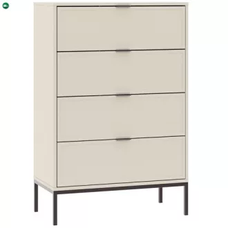 DECO komód fehér színben, 76 cm