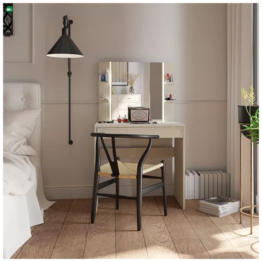 DECO Fésülködőasztal Törtfehér Színben 80 cm