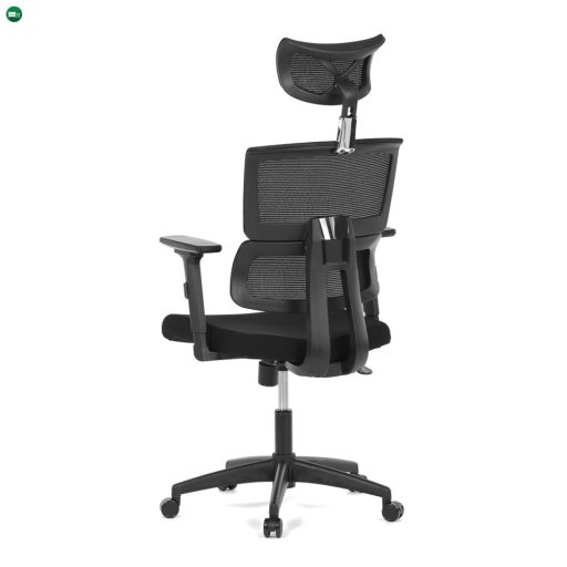 Irodai Forgószék Fekete Színben Hintamechanizmussla. KA-B1025
