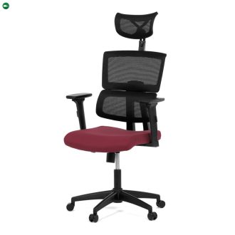   Irodai Forgószék Bordó Színben Hintamechanizmussla. KA-B1025