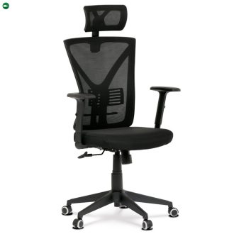 Modern Irodai Forgószék Fekete Mesh Szövettel Ka-Q851