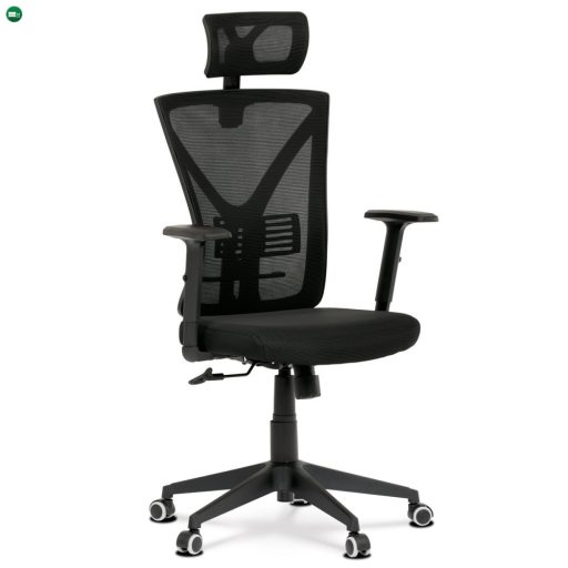 Modern Irodai Forgószék Fekete Mesh Szövettel Ka-Q851