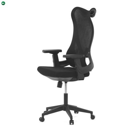 Fekete Irodai Forgószék Egyedi Dizájnnal. KA-S248