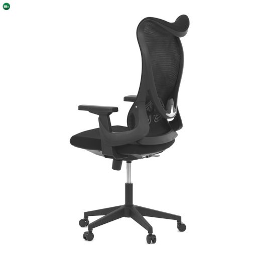 Fekete Irodai Forgószék Egyedi Dizájnnal. KA-S248