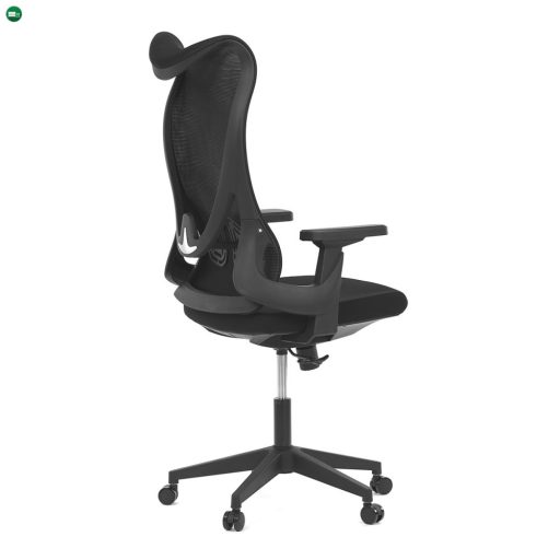 Fekete Irodai Forgószék Egyedi Dizájnnal. KA-S248