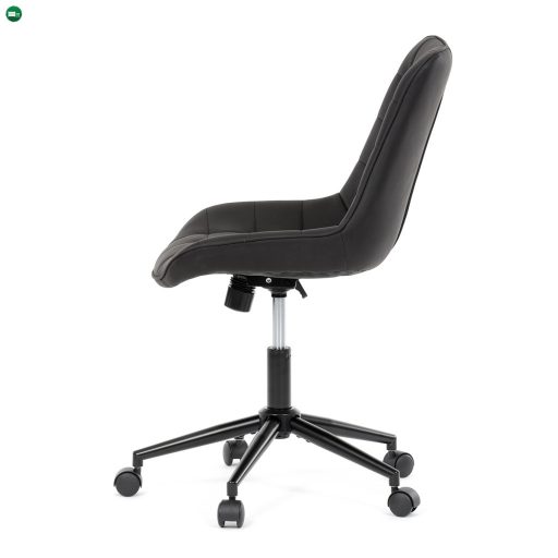 Irodai Forgószék Fekete Szövet Kárpitozással. KA-V3120