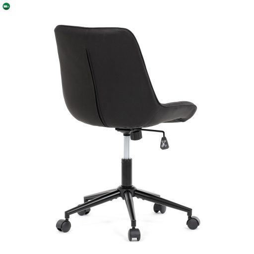 Irodai Forgószék Fekete Szövet Kárpitozással. KA-V3120
