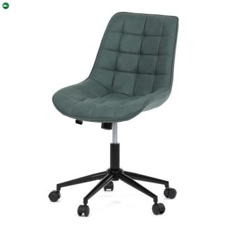   Elegáns Zöld Irodai Forgószék Szövet Kárpittal. KA-V3120