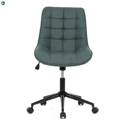 Elegáns Zöld Irodai Forgószék Szövet Kárpittal. KA-V3120