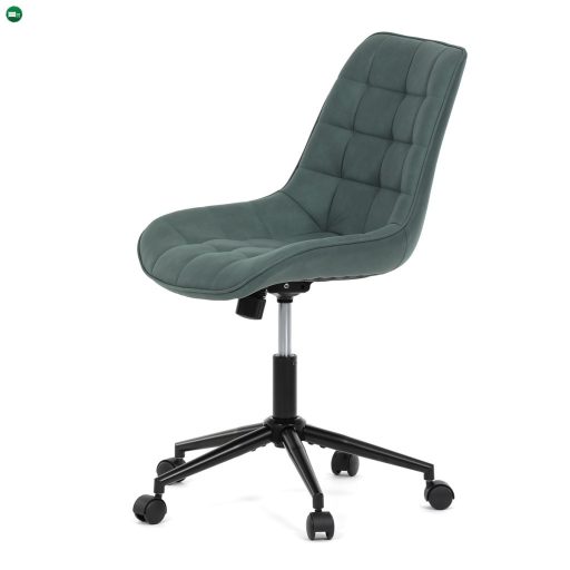 Elegáns Zöld Irodai Forgószék Szövet Kárpittal. KA-V3120