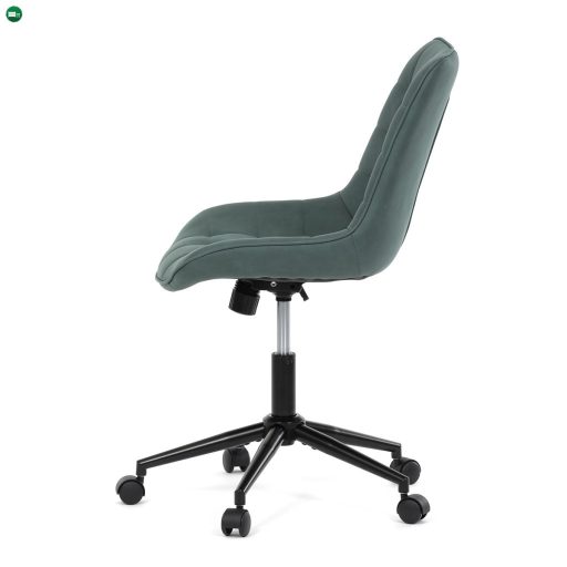 Elegáns Zöld Irodai Forgószék Szövet Kárpittal. KA-V3120