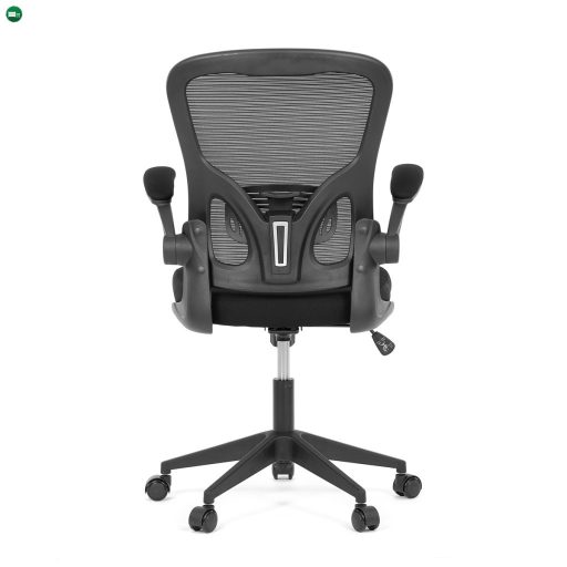 Fekete Irodai Forgószék Állítható Karfával KA-V317
