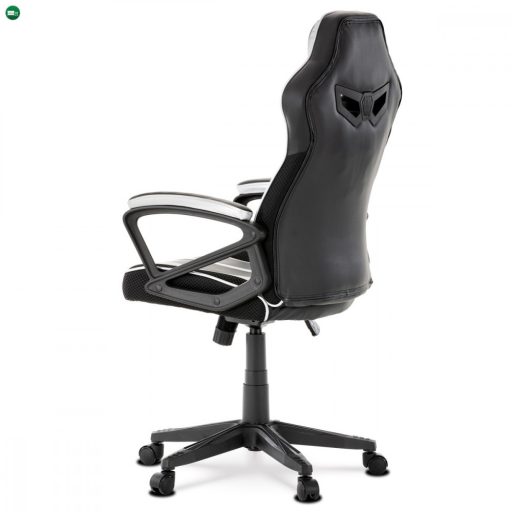Gamer Irodai Forgószék, Fekete-Ezüst Színben, Hintamechanizmussal KA-Y341