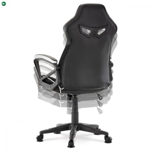 Gamer Irodai Forgószék, Fekete-Ezüst Színben, Hintamechanizmussal KA-Y341