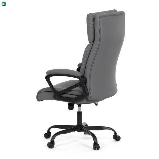 Kényelmes Irodai Forgószék Szürke Színben Műbőr Kárpitozással. KA-Y346