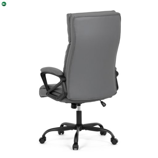 Kényelmes Irodai Forgószék Szürke Színben Műbőr Kárpitozással. KA-Y346