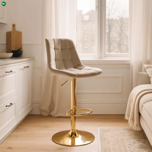 ARCOS bárszék bézs bársony